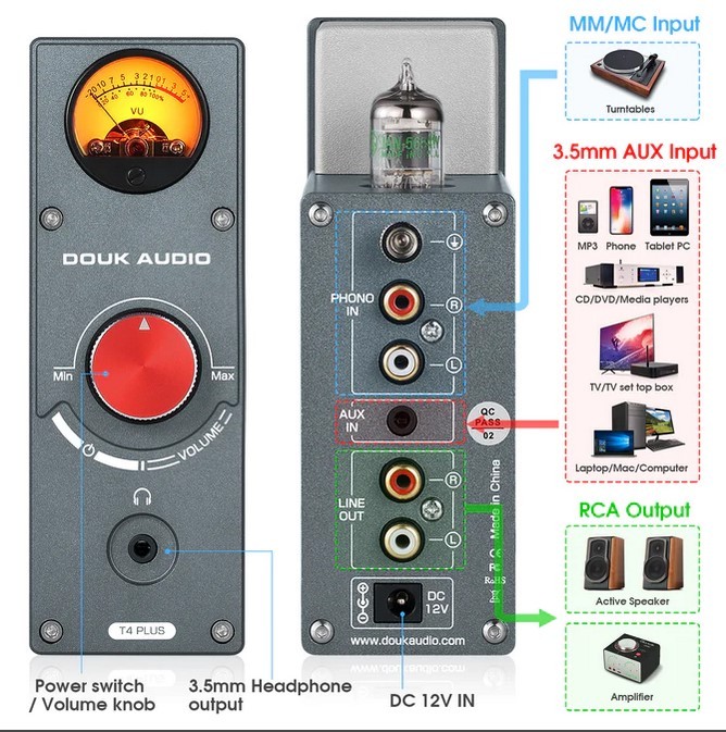 Nobsound Douk Audio T Plus Hifi Ge Tube Phono Preamp Intium Indonesia